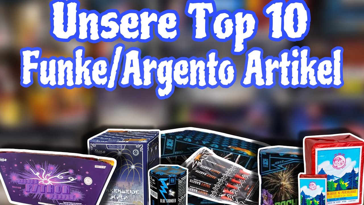 Top 10 FUNKE/ARGENTO Artikel🔥😍| Die Schallerzeuger