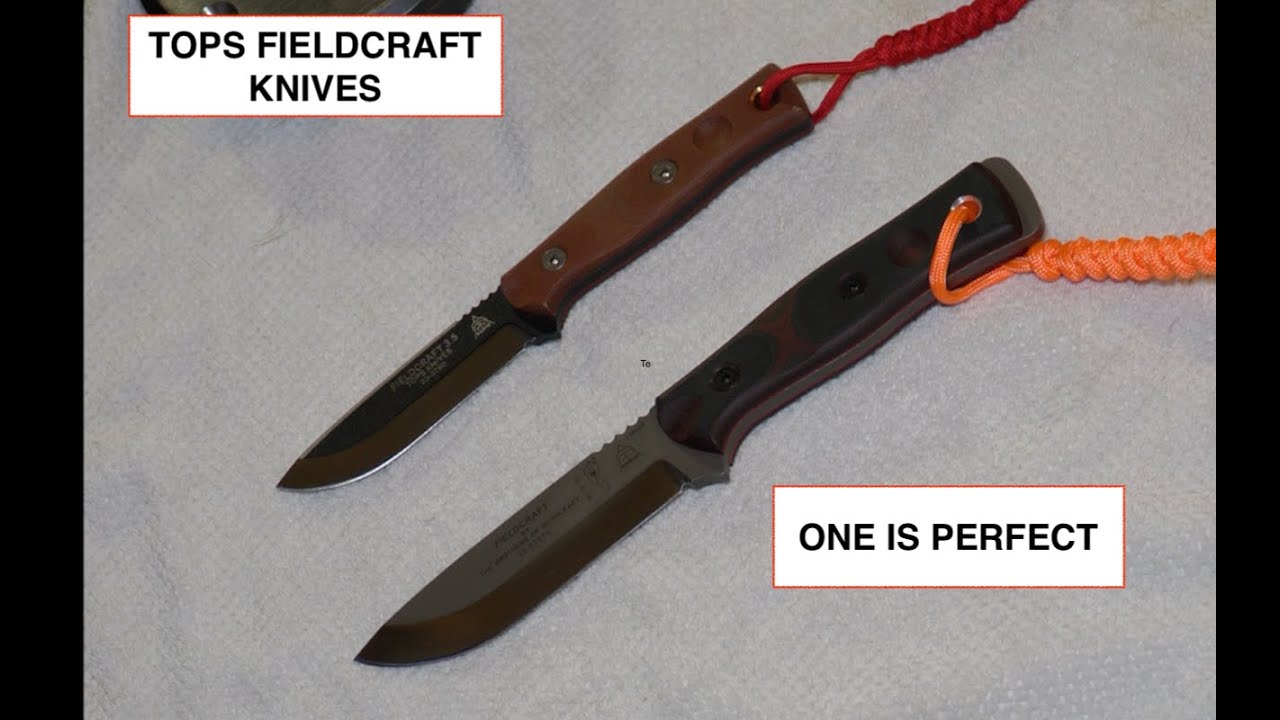 TOPS BOB AND 3.5 FIELDCRAFT KNIVES: ONE IS PERFECT!