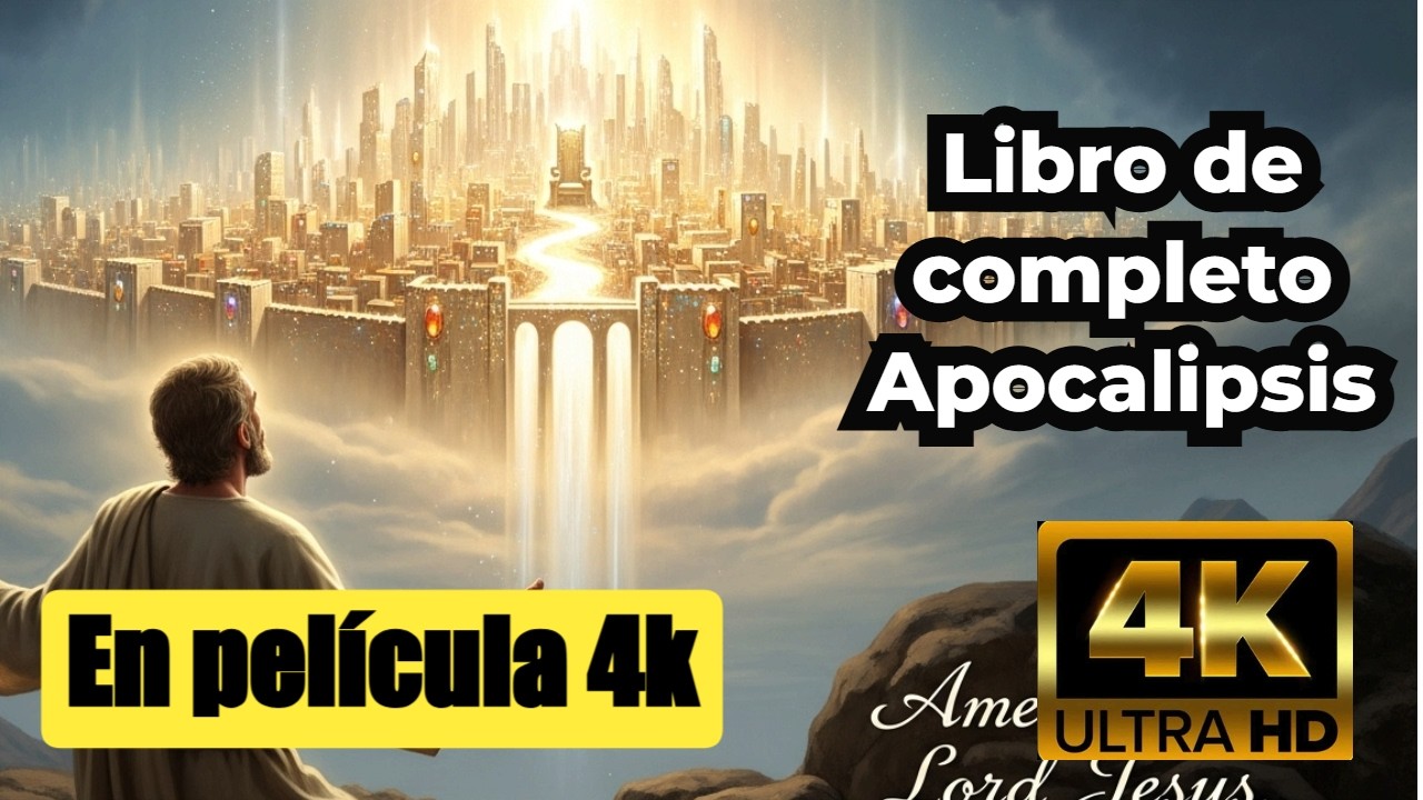 APOCALIPSIS COMPLETO | Video 4K | Narración clara y poderosa #biblia