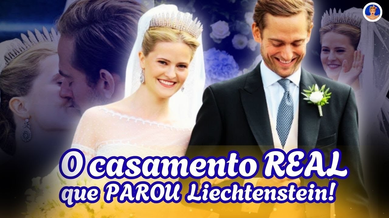 ✨ Casamento Real do Ano: Princesa Marie Caroline de Liechtenstein em uma Tiara Histórica.