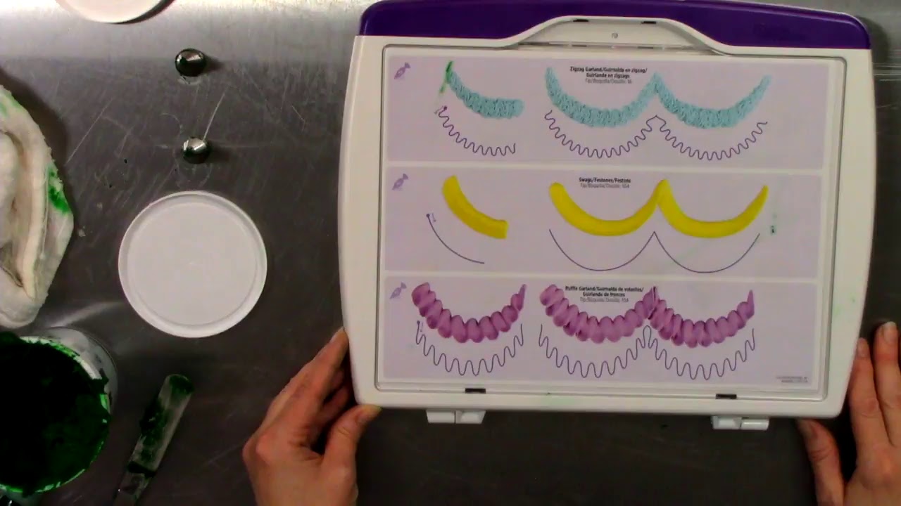Teach yourself how to Pipe Buttercream using Wilton's Piping Practice Board.