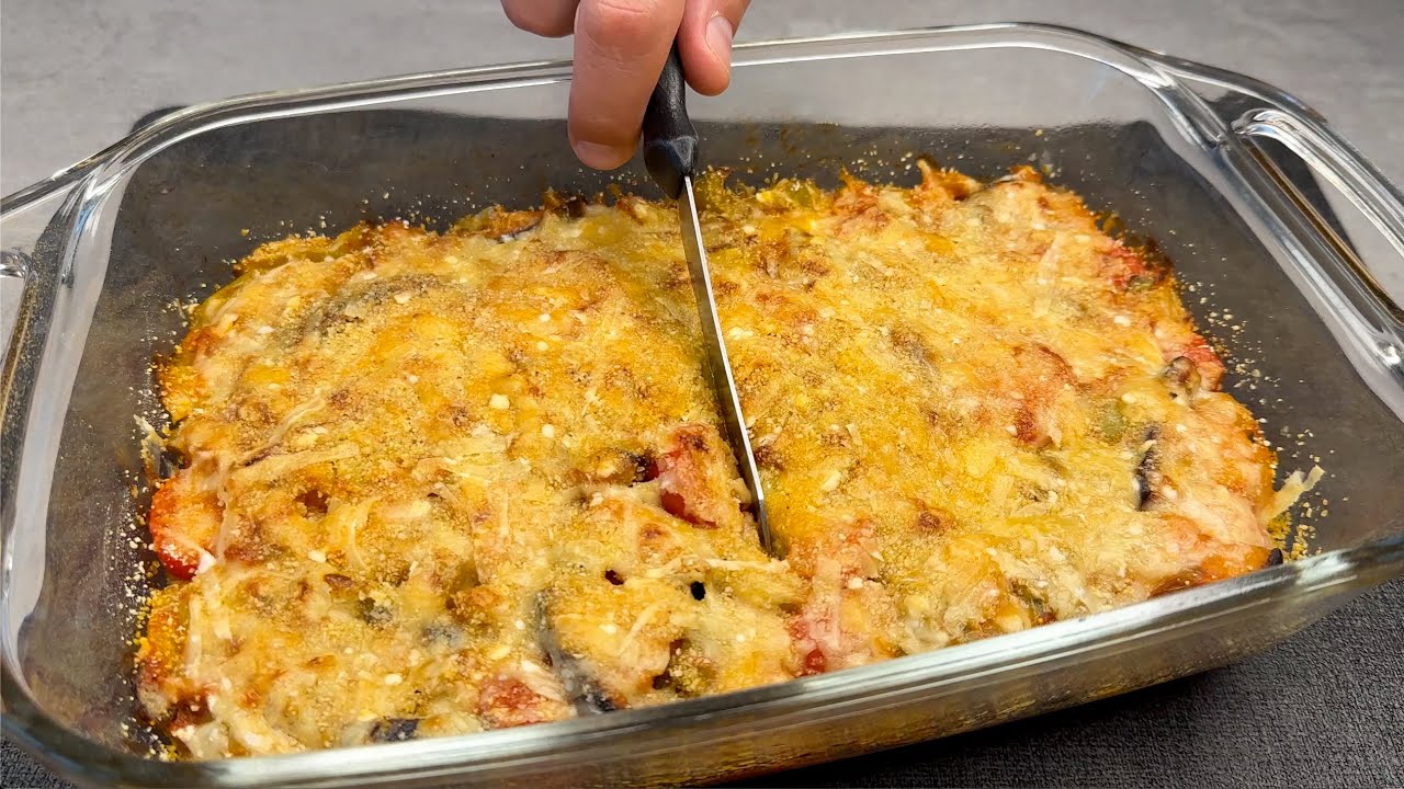 Рецепт баклажанов, который всех свел с ума! Легкий и вкусный рецепт! Нет мяса!