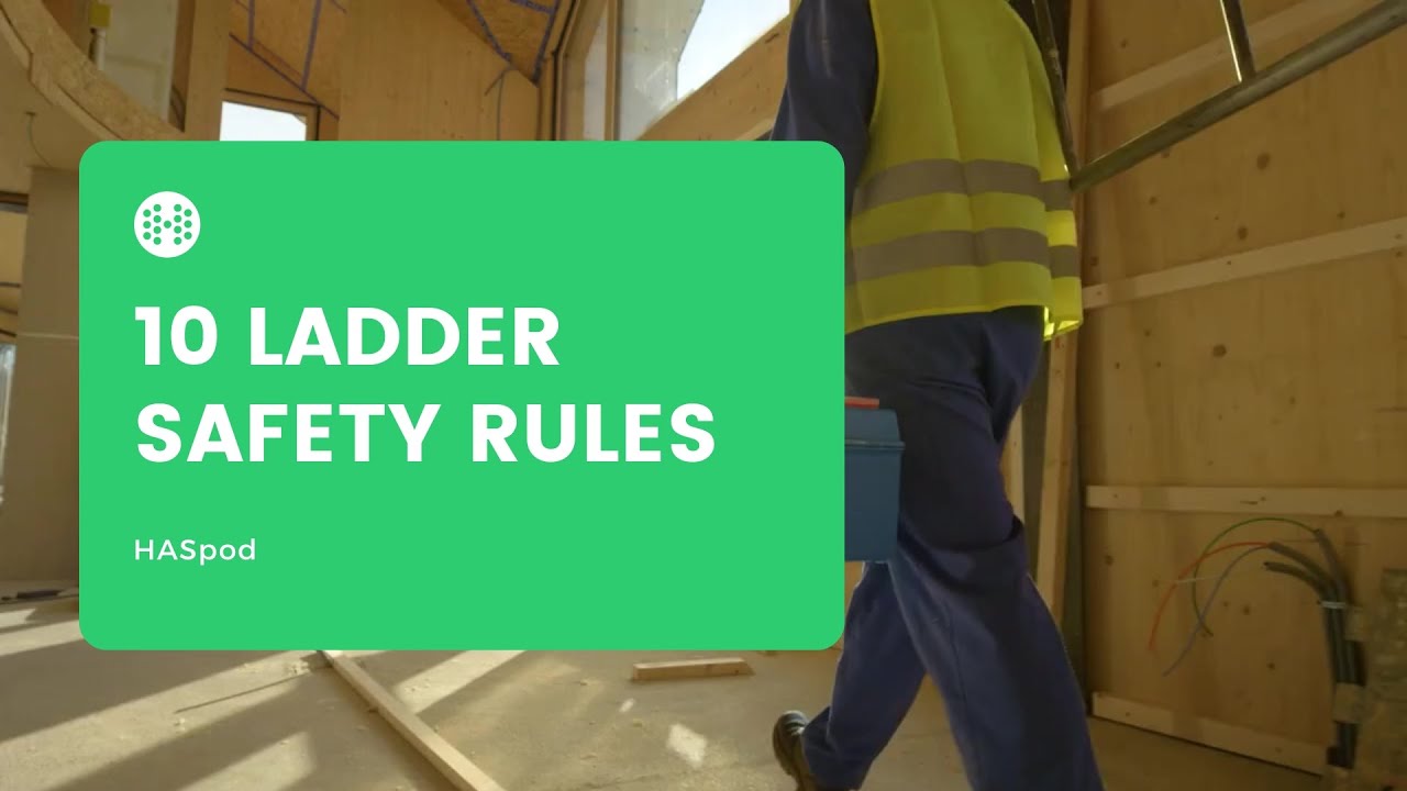 10 Ladder Safety Rules