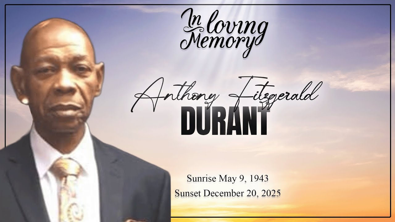 Celebrating the Life of Anthony Fitzgerald Durant