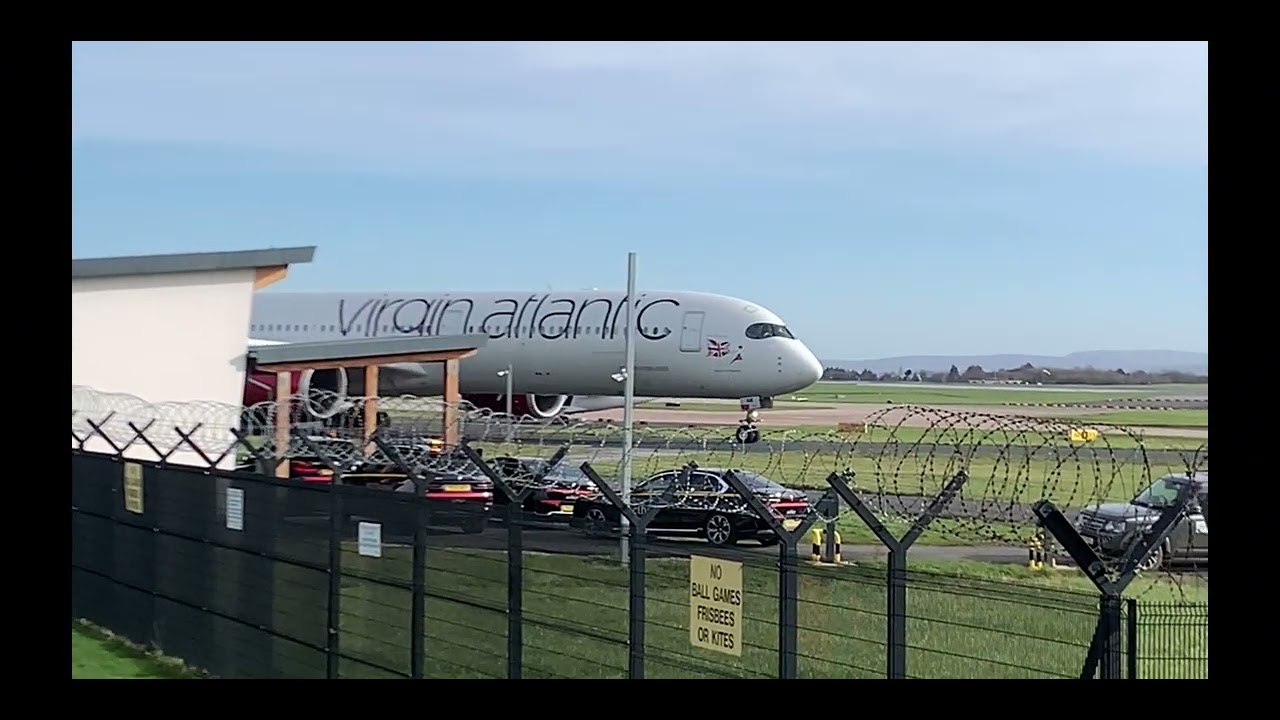 Plane spotting at MAN airport!