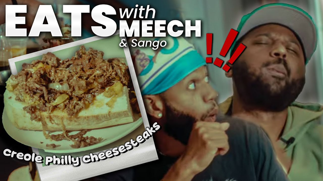 Рецепт восхитительных креольских филадельфийских чизстейков с санго | Ест с Мичем