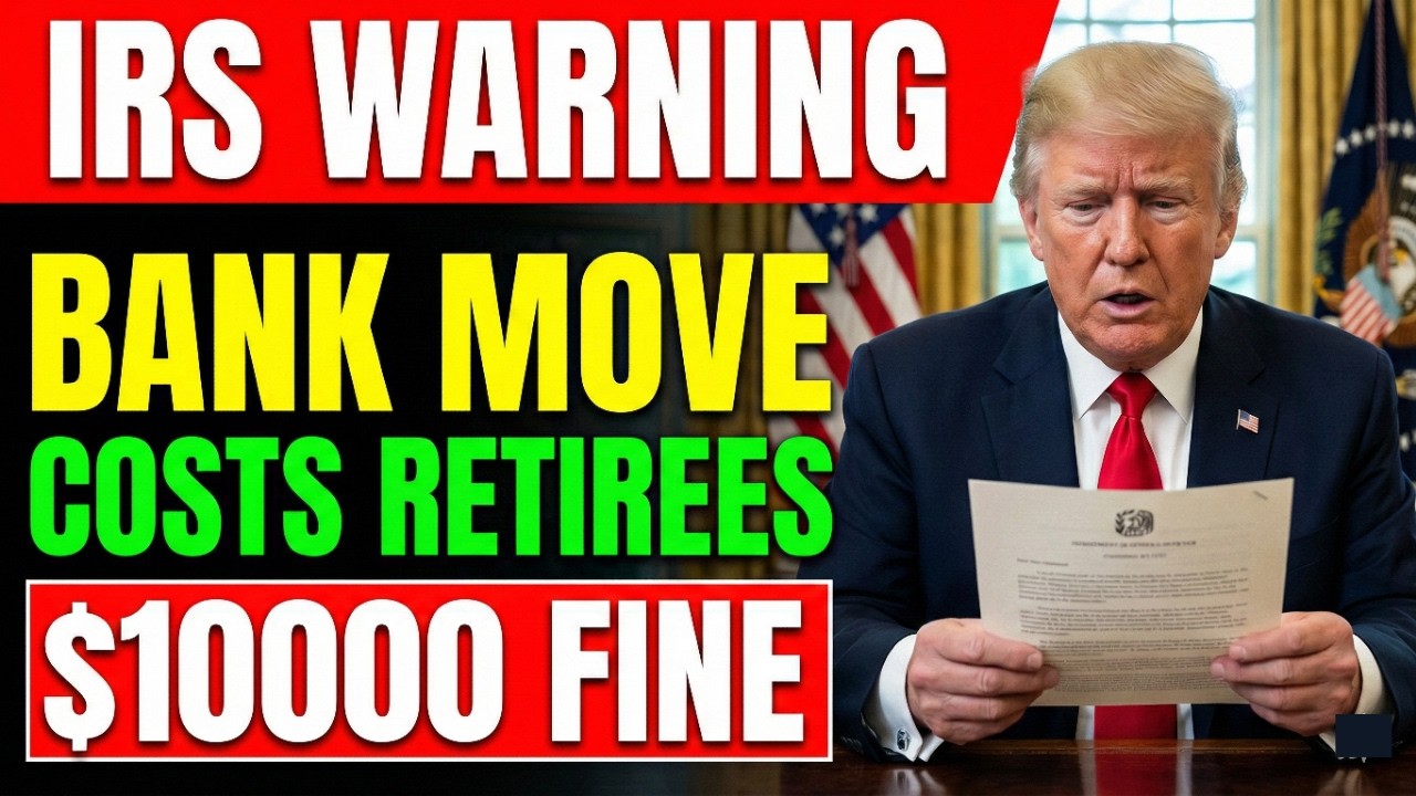 Retirees: This Bank Move Triggers a $10000 IRS Fine