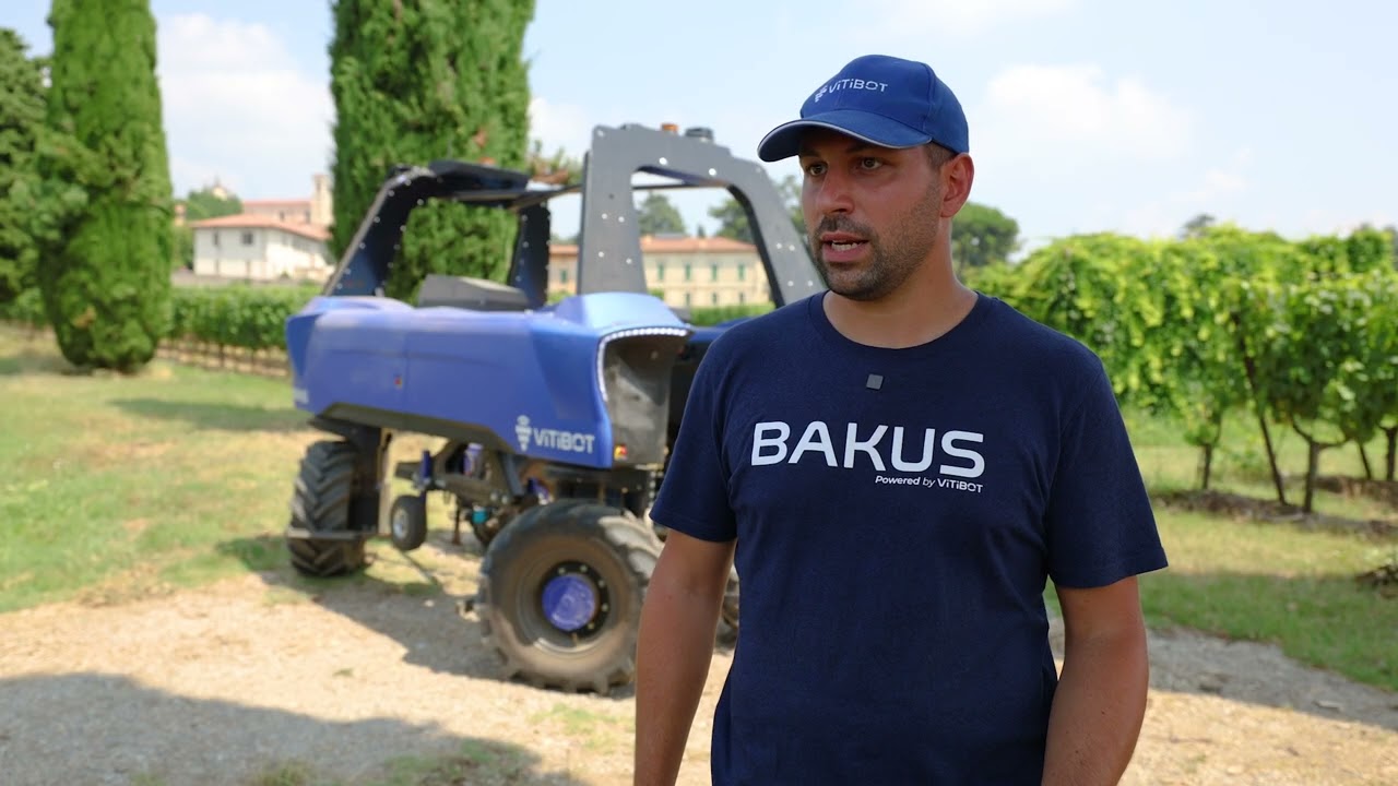 Robot Viticole Bakus, Interview de Luca Cazzola, responsable commercial de VitiBot en Italie