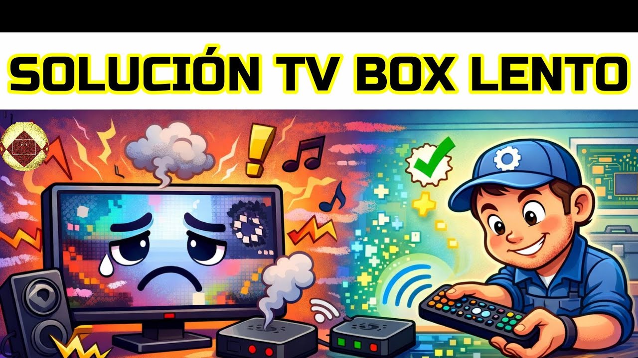 Solución TV BOX lento Cómo reparar el software de TV BOX Acelerar Android TV Google TV que falla