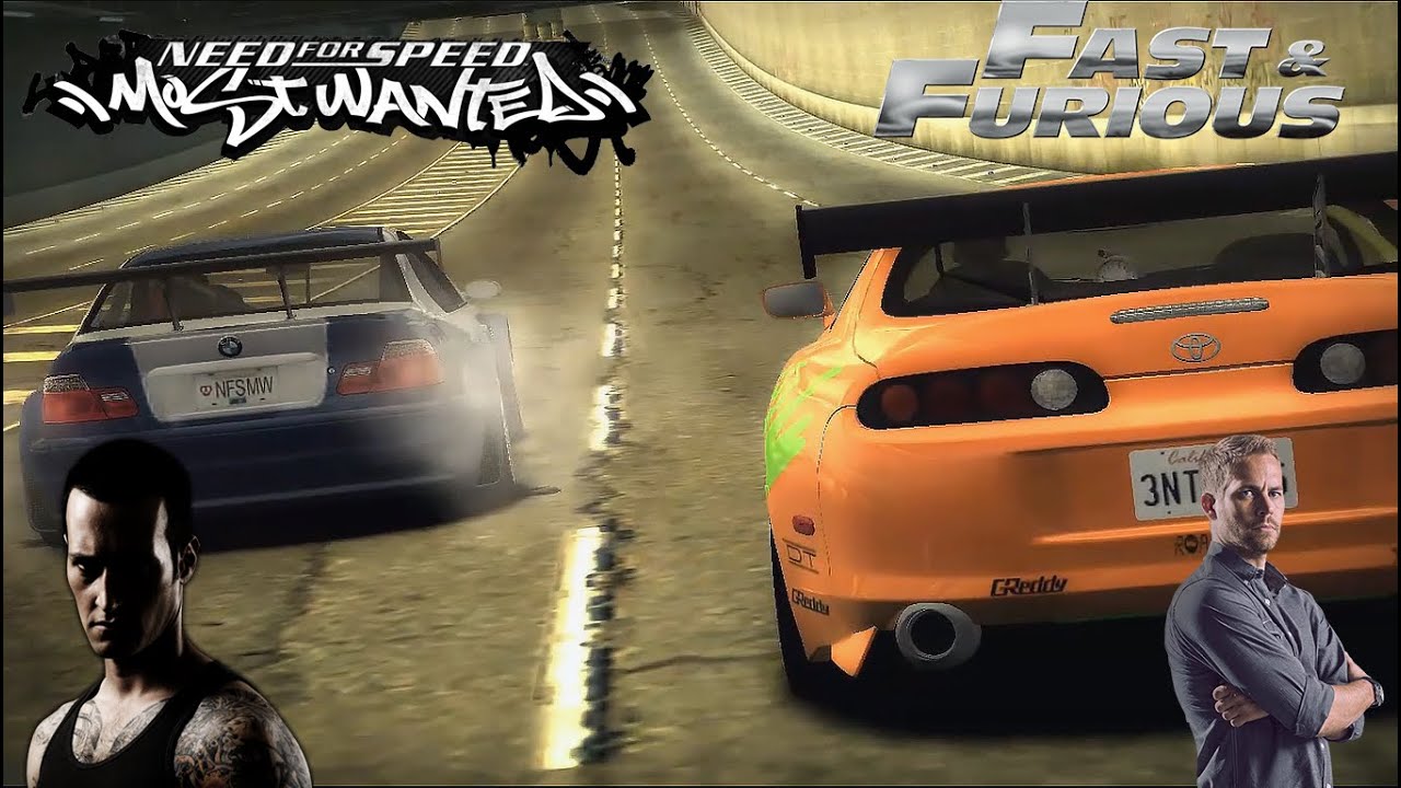 Brian O'Conner vs Razor (Blacklist Boss #1) | Brian's Toyota Supra vs Razor's BMW M3 GTR | nfs mw