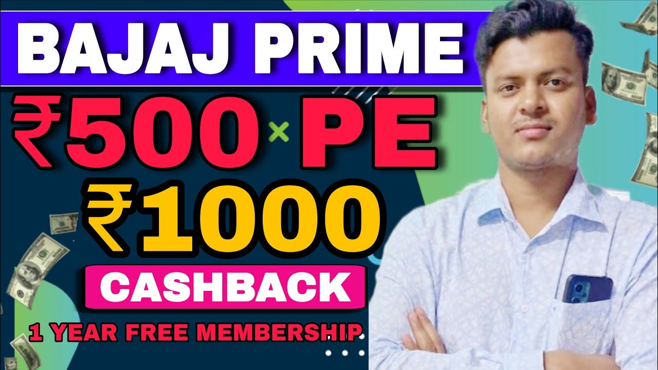 BAJAJ PRIME MEMBERSHIP ZERO RUPPES &brvbar; 1 YEAR BAJAJ PRIME MEMBERSHIP FREE &brvbar; BAJAJ ₹5000 COINS OFFER