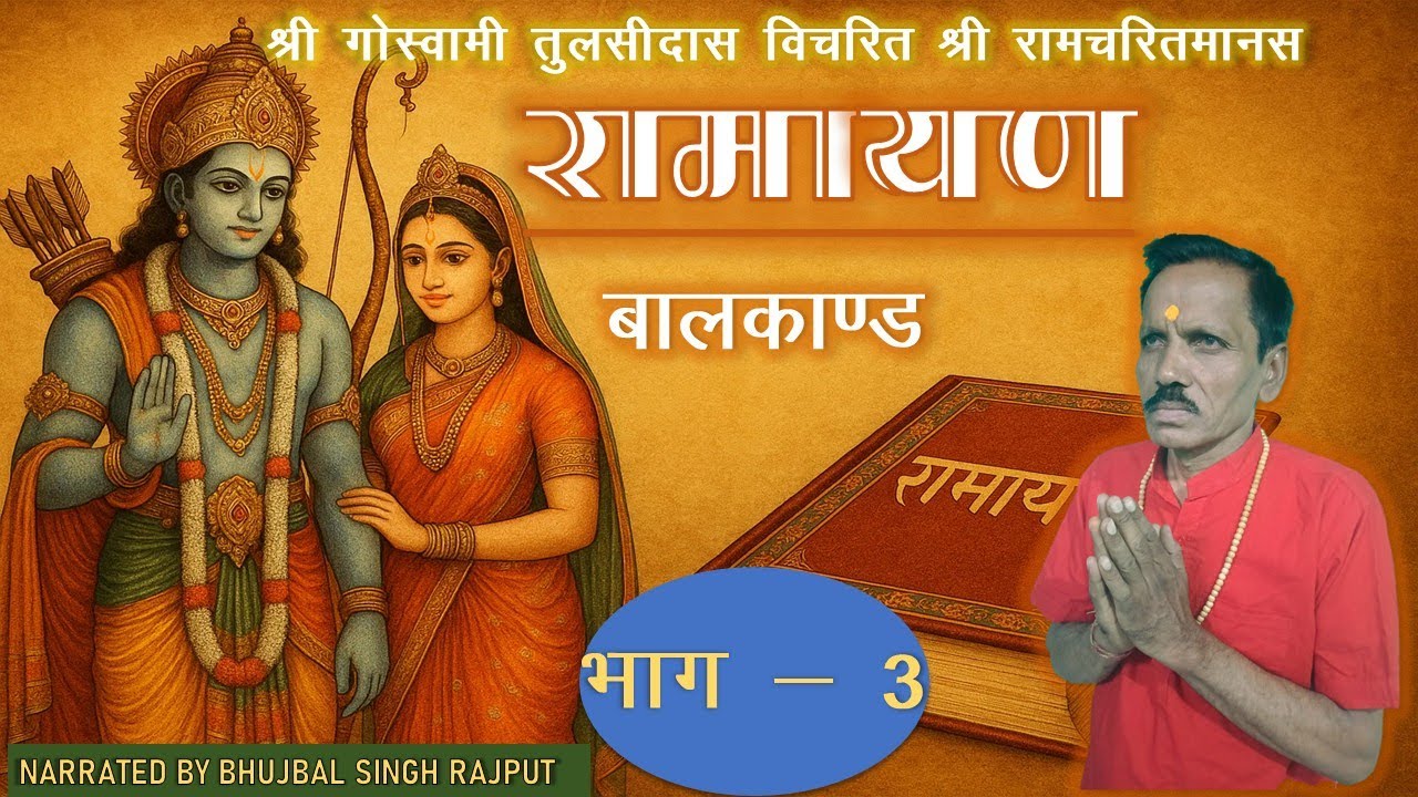 भाग 3/रामायण /बालकाण्ड/ मंगलाचरणम् एवं दोहा 1💥 