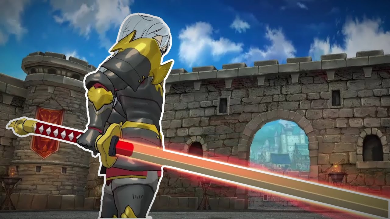 Holy Knight Simon Skills - Golden Holy Knight Outfit 4K