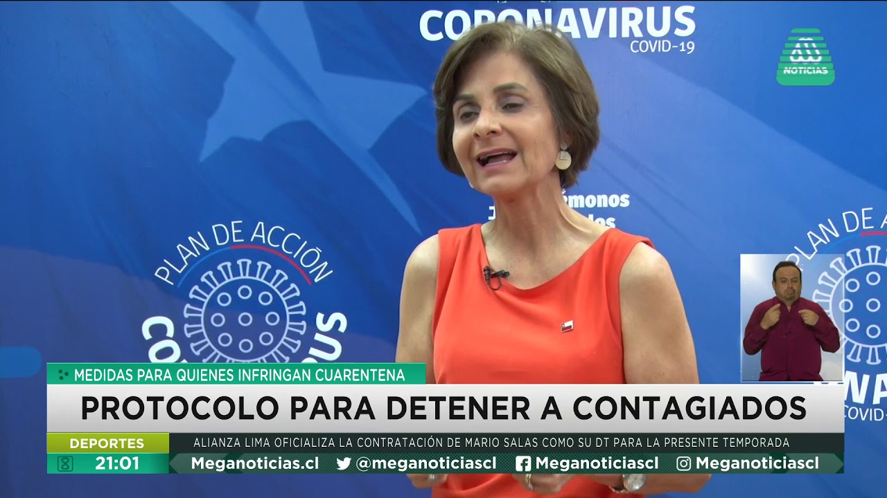 Protocolo para detener a las personas contagiadas que infrinjan la cuarentena