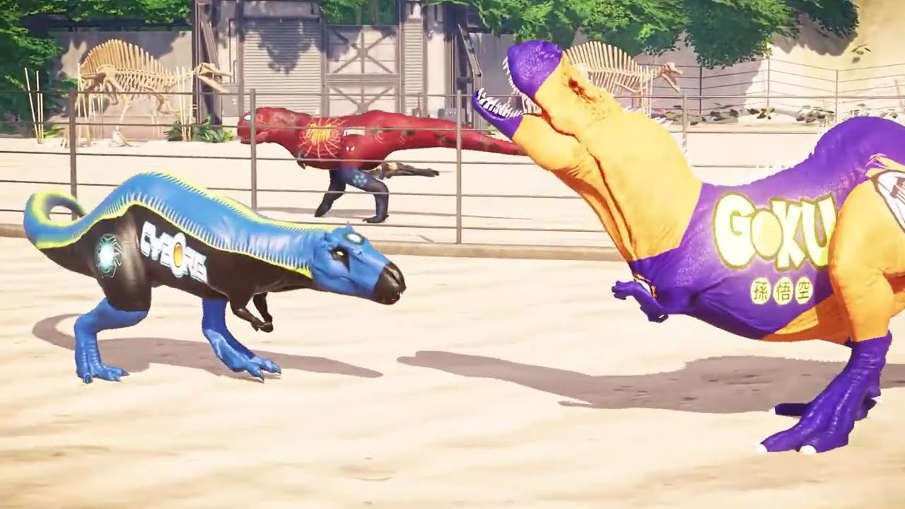 #81 Bioengineering customizes dinosaurs with diverse skin colors #JurassicEvolution #DinosaurWorld #