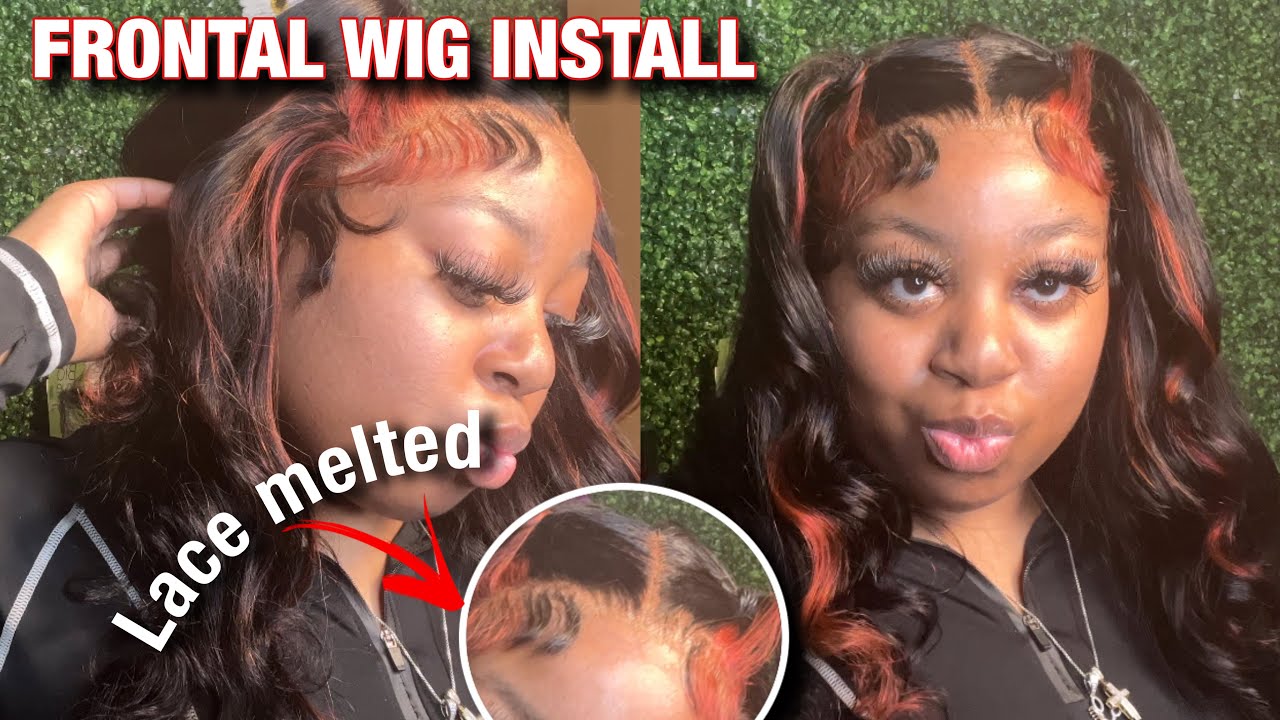 AFFORDABLE AMAZON WIG INSTALL | TRENDY SKUNK STRIPE | Ucrown hair