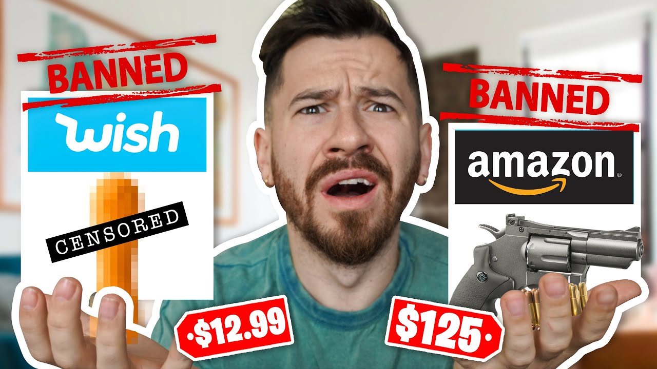 I Bought Products That SHOULD BE BANNED On Wish And Amazon..