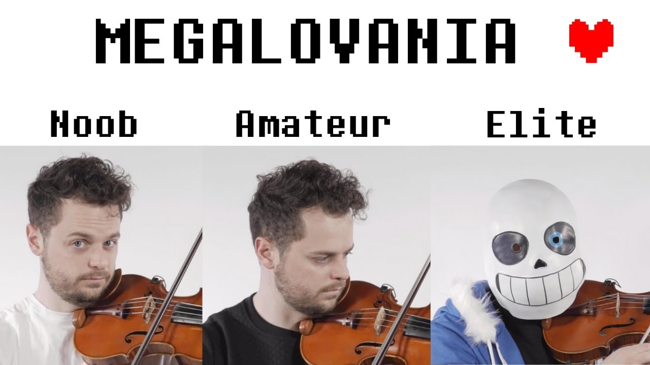 4 Levels of Megalovania: Noob to Elite
