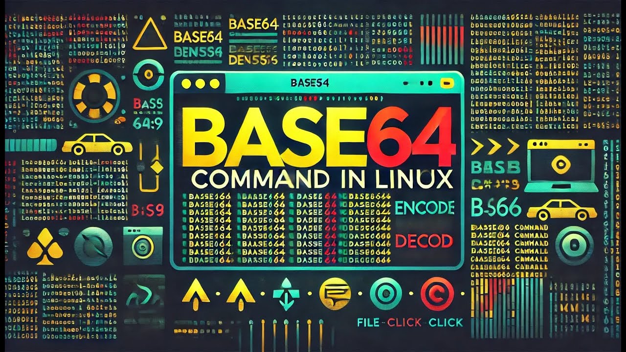 Mastering the base64 Command in Linux: Encode & Decode Files Like a Pro! 🔥 (Step-by-Step Guide)