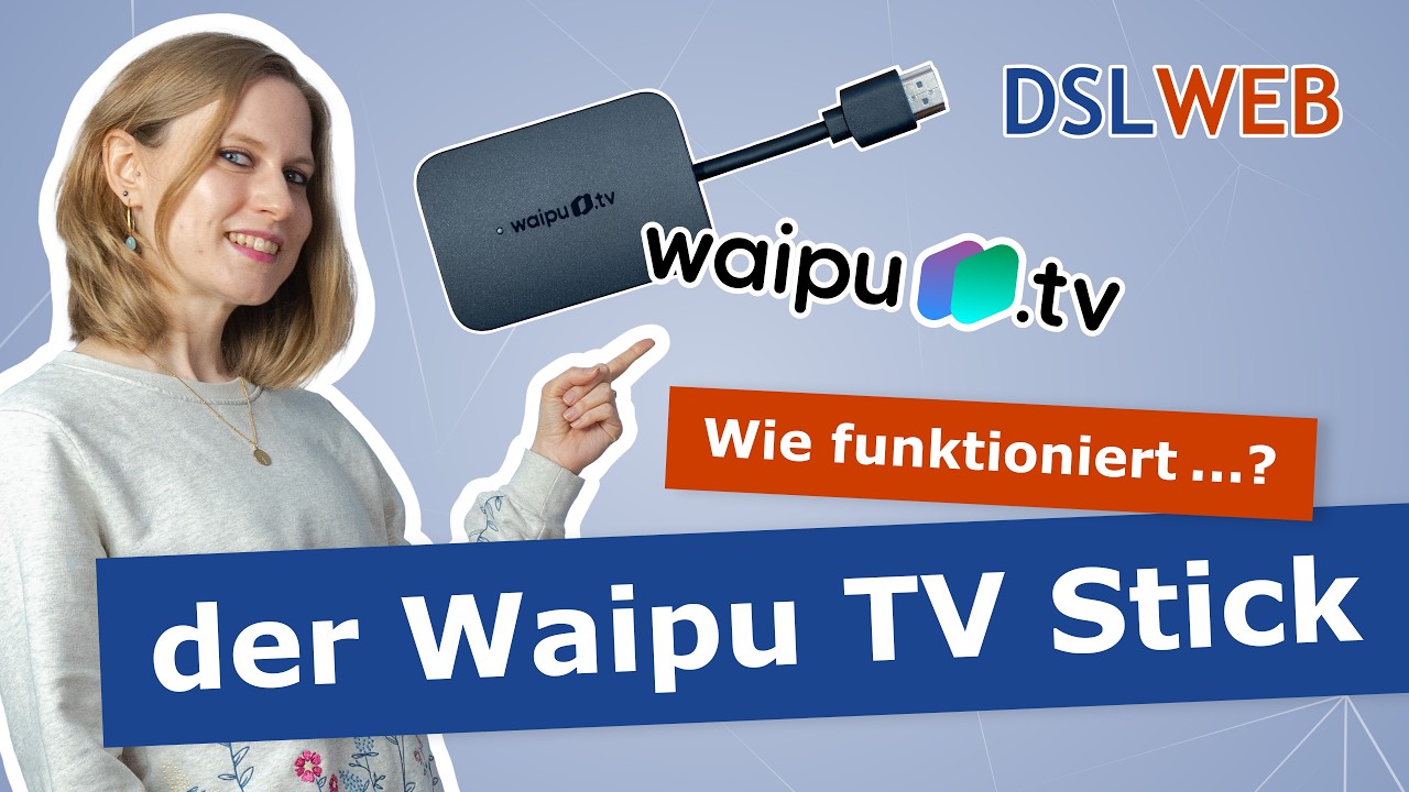 Wie funktioniert der Waipu TV Stick?