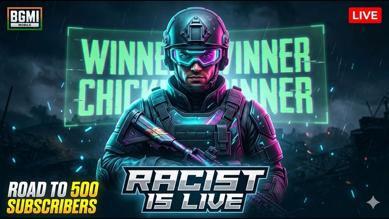 RACIST Is Live BGMI 4.2  | #bgmi #Racistislive #bgmirankpushconquerorgameplay