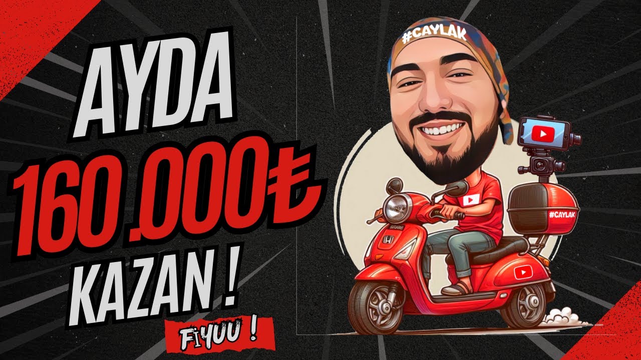 160.000 ₺ 1 AYDA KAZAN ? VEYA ASGARİ ÜCRETLE ÇALIŞ ! (FİYUU)