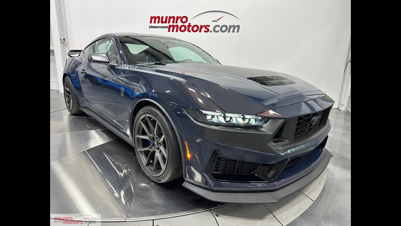 2024 SOLDSOLDSOLD Mustang Dark Horse Prem Coupe 5.0L 500hp Tremec 6 Speed Man BlueEmber/Blue 23kms!