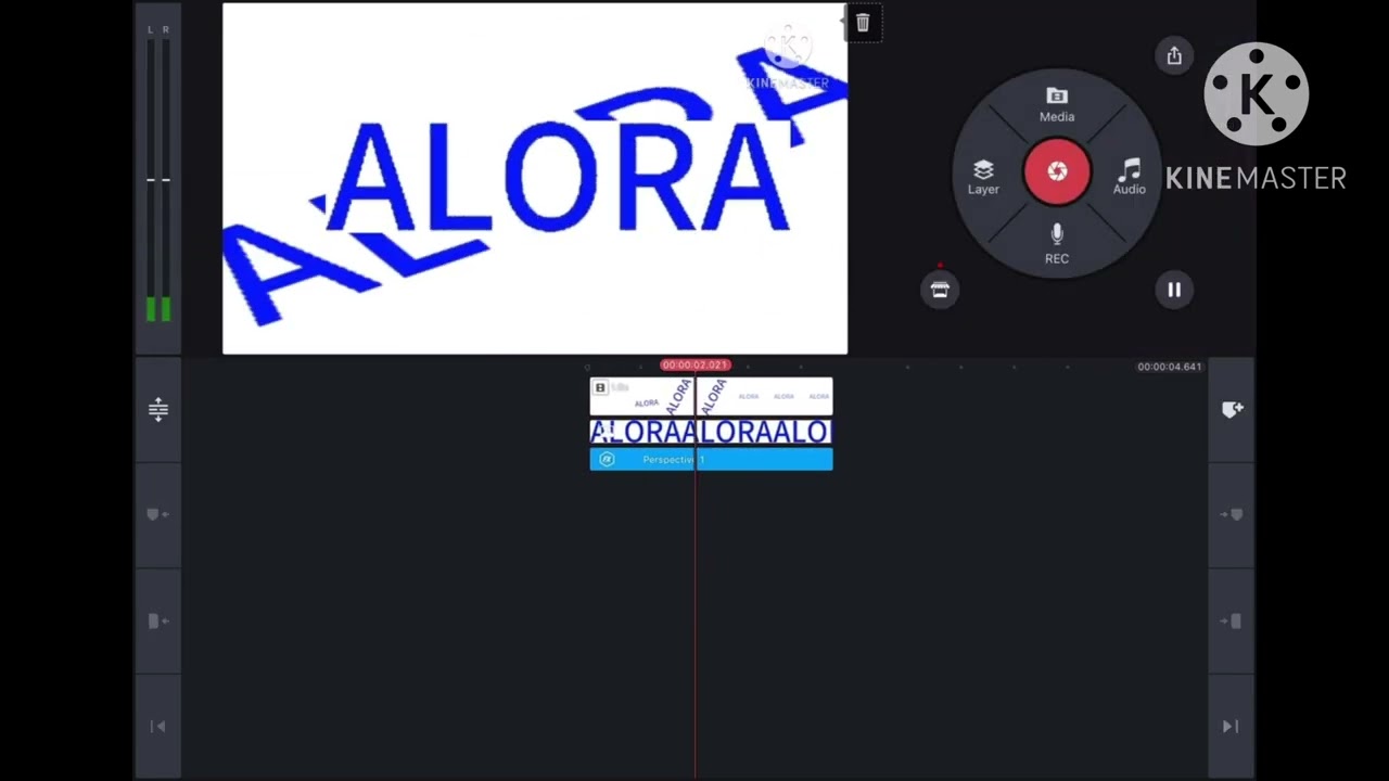 ALORA VIDEO EDITOR LOGO REMAKE KINEMASTER SPEEDRUN BE LIKE 5X SPEED