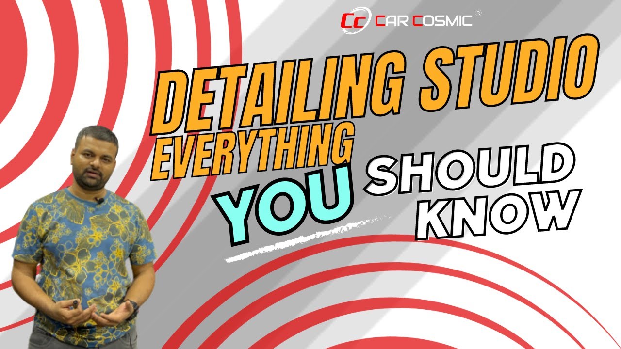 Detailing Studio Set-up | All Necessary Requirements | Car Cosmic