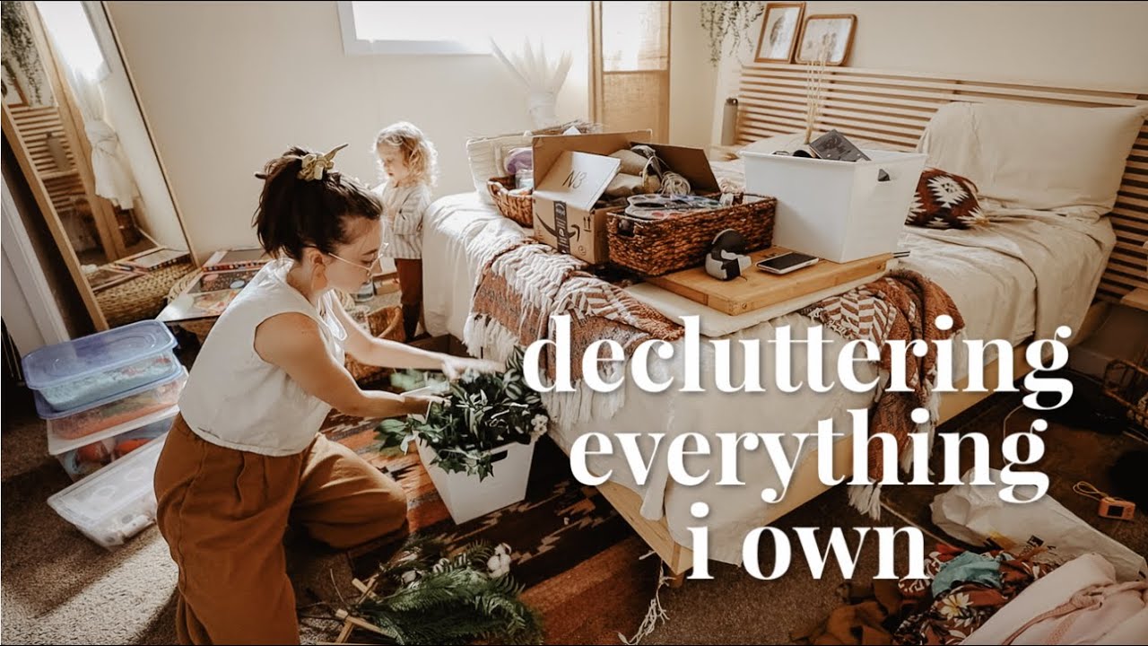 EXTREME Decluttering My ENTIRE HOUSE & Getting Ready to MOVE!!
