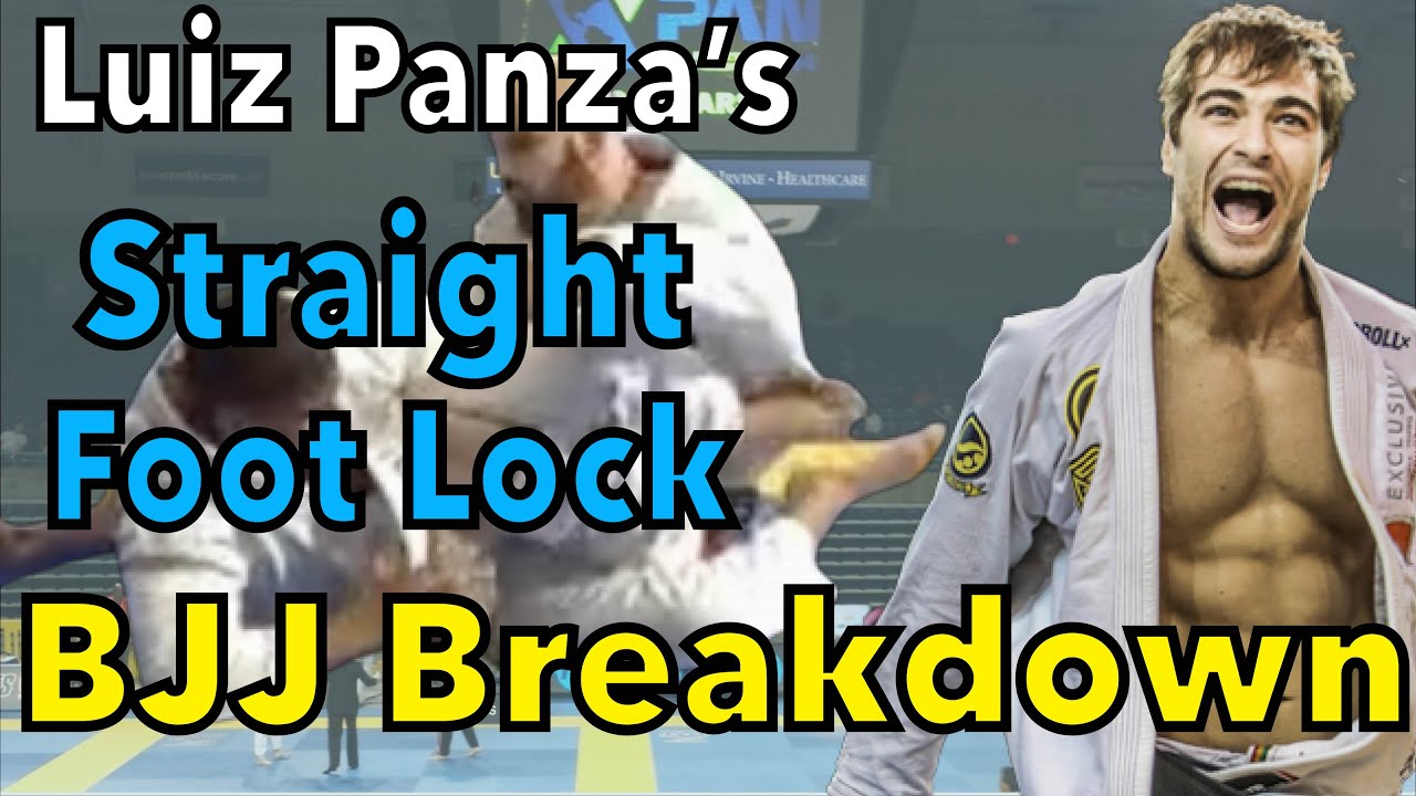 One of Efficient Ways to Finish: Luiz Panza's Footlock - BJJ BREAKDOWN