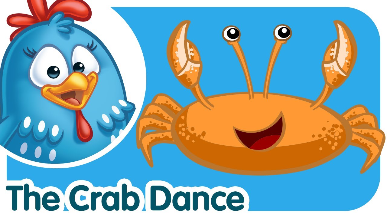 The Crab Dance | Lottie Dottie Chicken | Nursery Rhymes For Kids