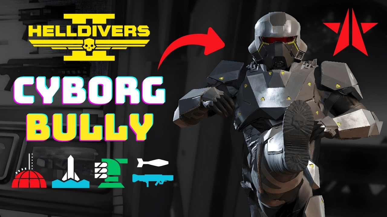 Helldivers 2: Cyborgs FEAR This Build! - Bots Solo Max Difficulty Gameplay