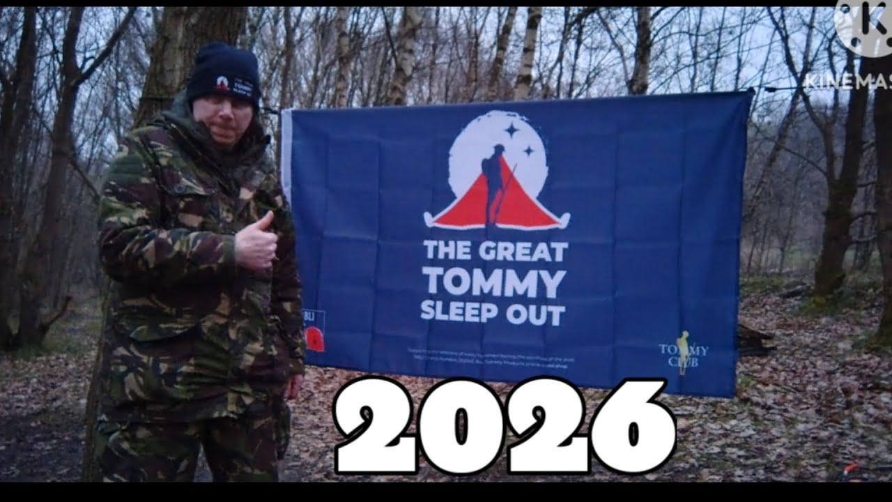Великий Томми ночует на улице в 2026 году. В палатке голландской армии.