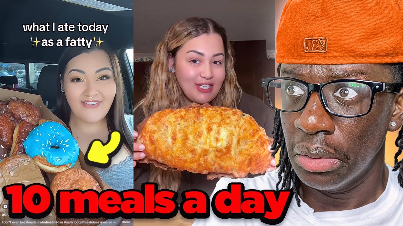 Delusional Girl Eats 10,000 Calories A DAY And Still Says She’s On A “DIET”…