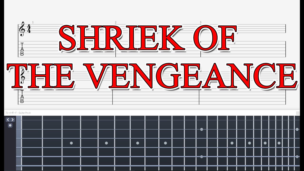 【TABS】Galneryus - SHRIEK OF THE VENGEANCE