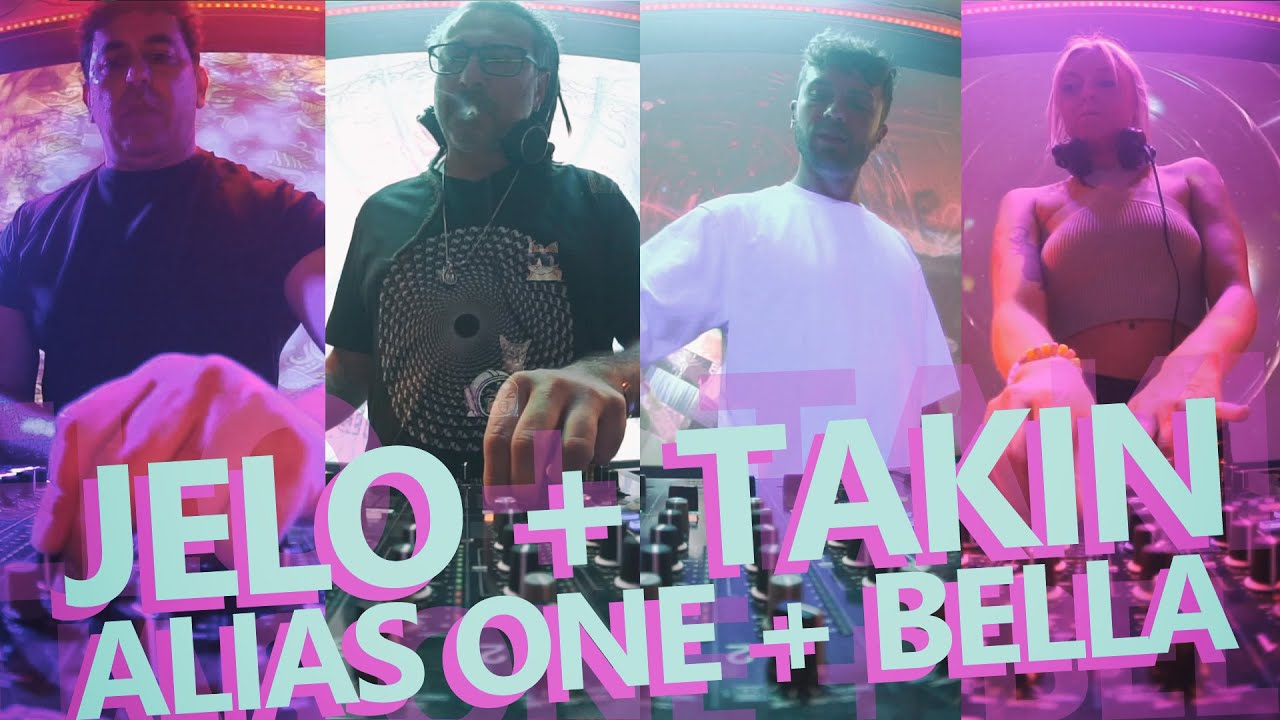 JELO + ALIAS ONE + TAKIN + BELLA - House Techno | @JELOofficial @TAKiNTunes @aliasone9376@heatwavezz