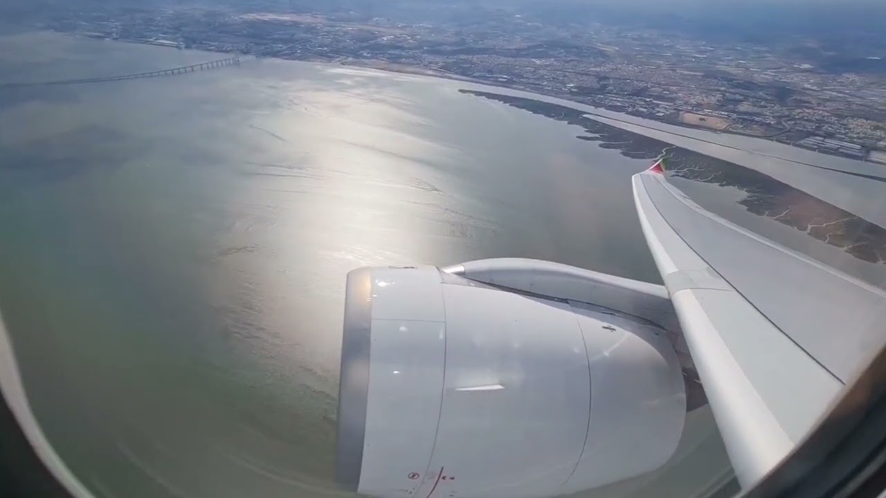 TP A330-900NEO view of Tejo River!