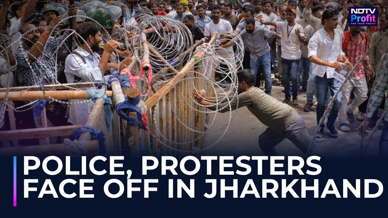 Jharkhand JPSC-JSSC Protest: Clashes Break Out Between Protesters And Police