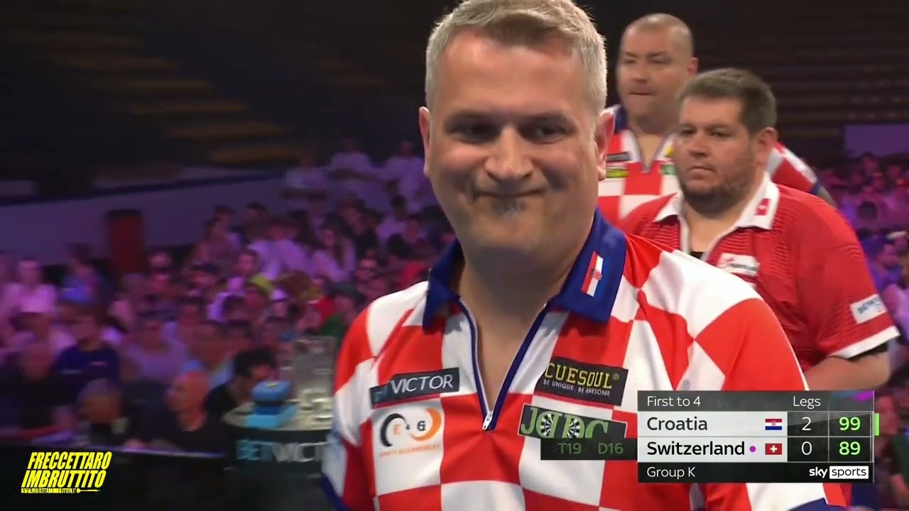 Croatia vs Switzerland • World Cup of Darts 2025 Group Stage (Frankfurt) ITA