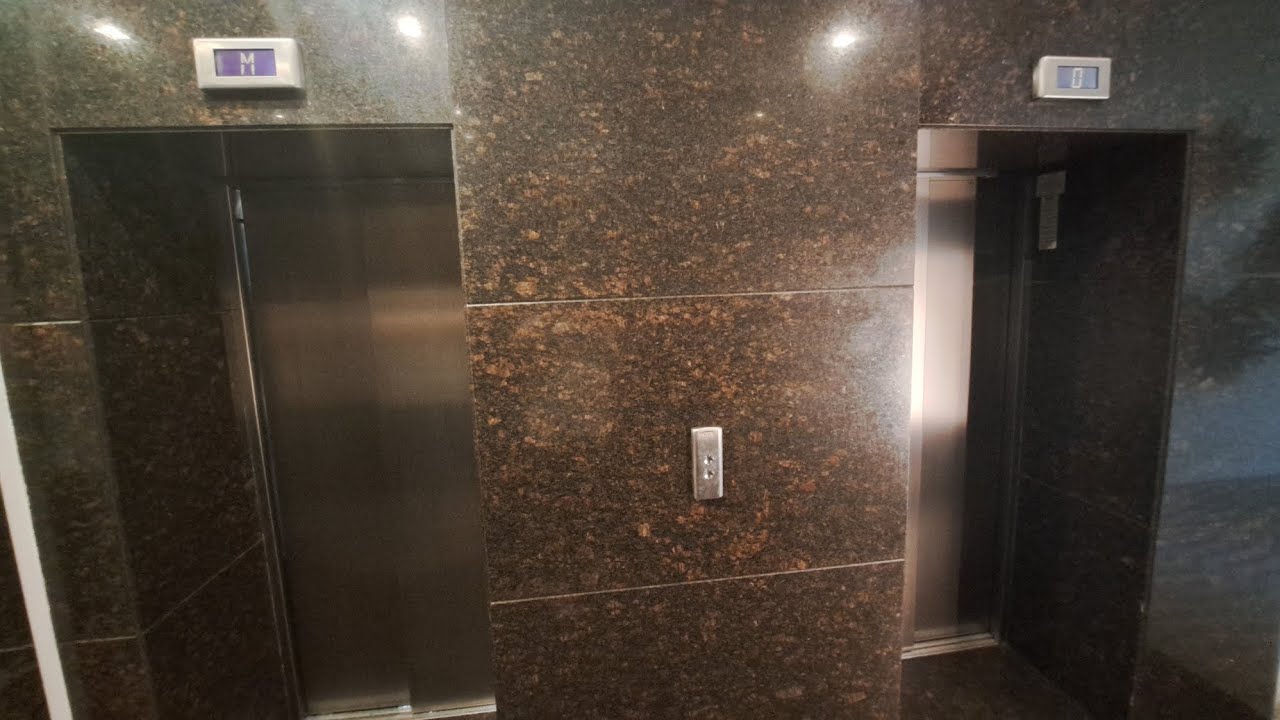 2x scenic Otis GeN2 MRL traction elevators at Hotel Capital Plaza****, Bucharest, RO