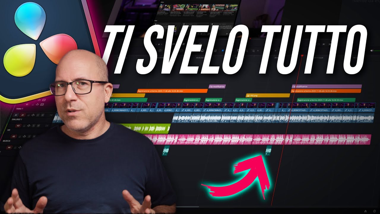 Ecco come edito con DaVinci Resolve