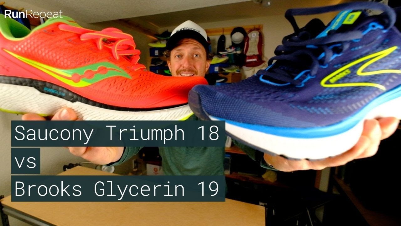 Head to Head Review - Saucony Triumph 18 vs Brooks Glycerine 19