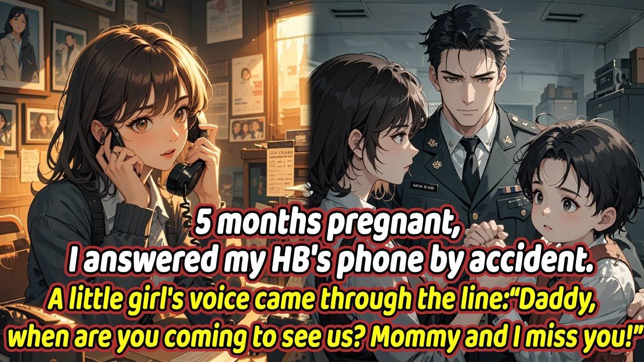 5 months pregnant, I answered my husband's phone by accident.A little girl's voice....