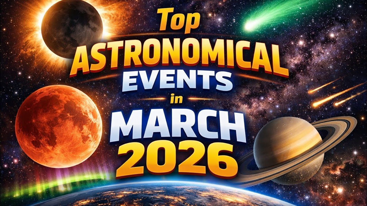 Top Astronomical Events in March 2026