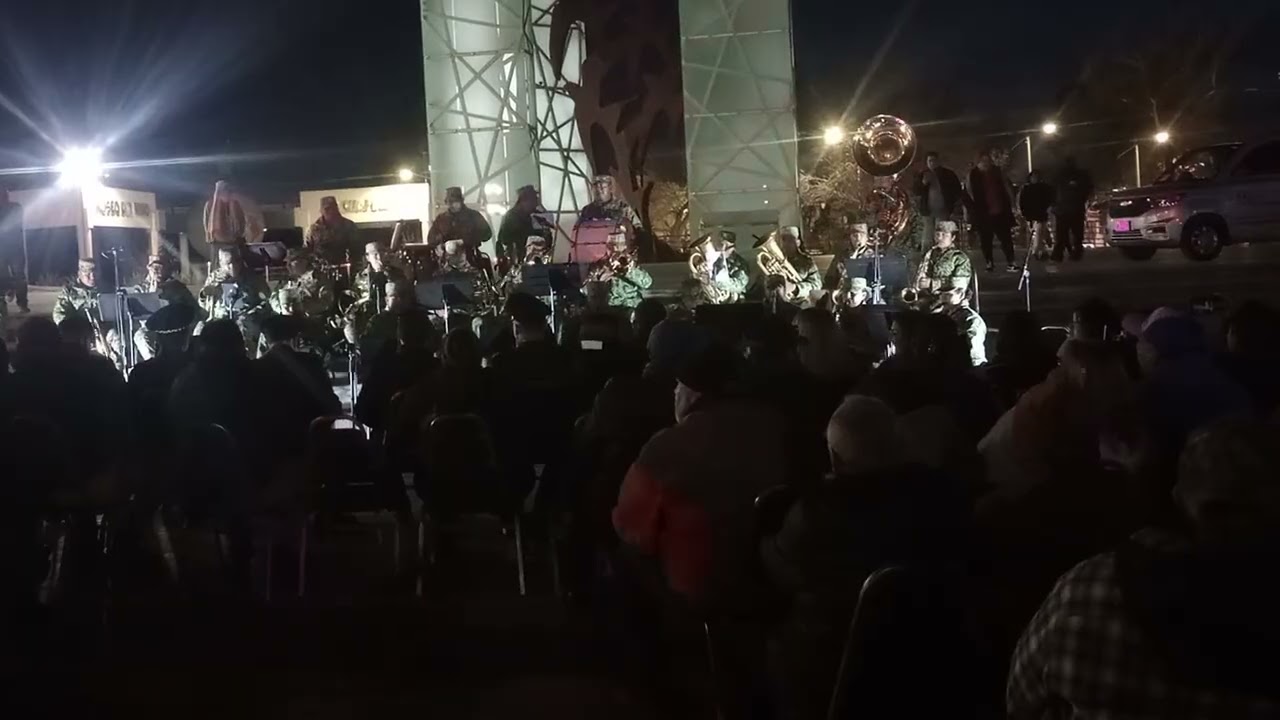La filarmonica del ejército nacional mexicano en P.N.