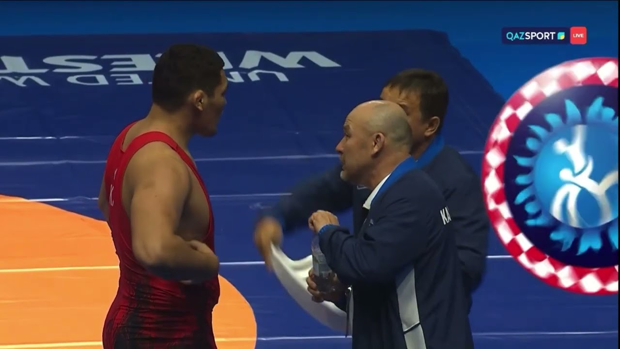 #вольнаяборьба Ергали Алишер вк 125 кг. Чемпионат Мира, Загреб 13.09.25г.