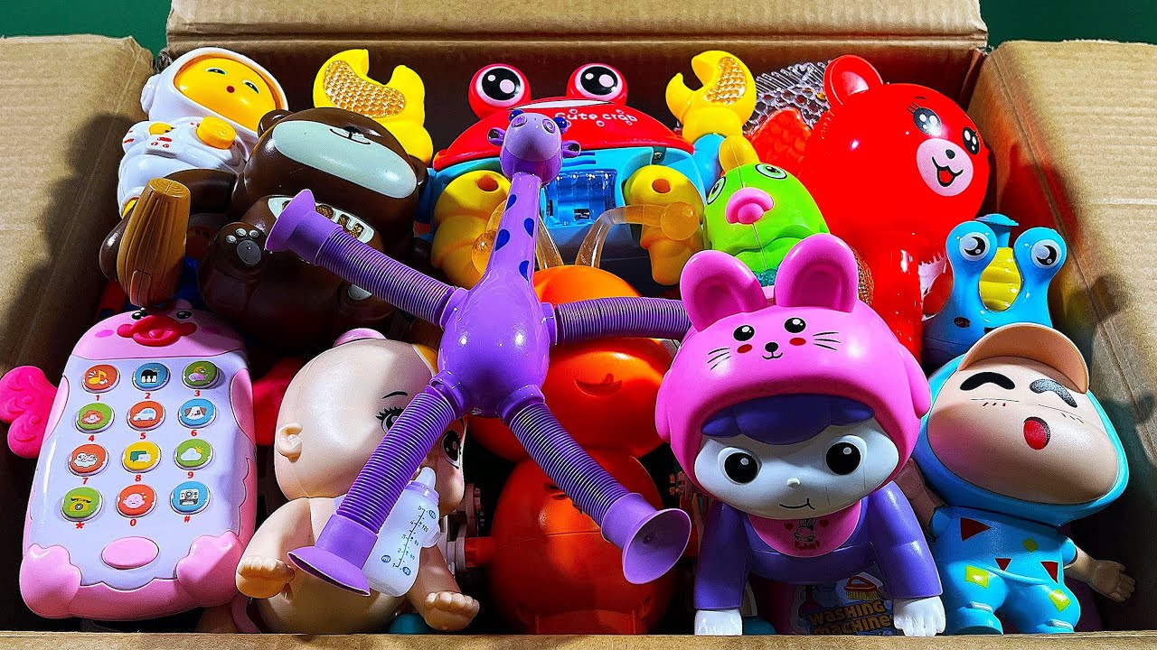 9.35 Minutes Satisfying with Unboxing Princess Dolls,Toys Set,Swing&Slide Collection ASMR | Review