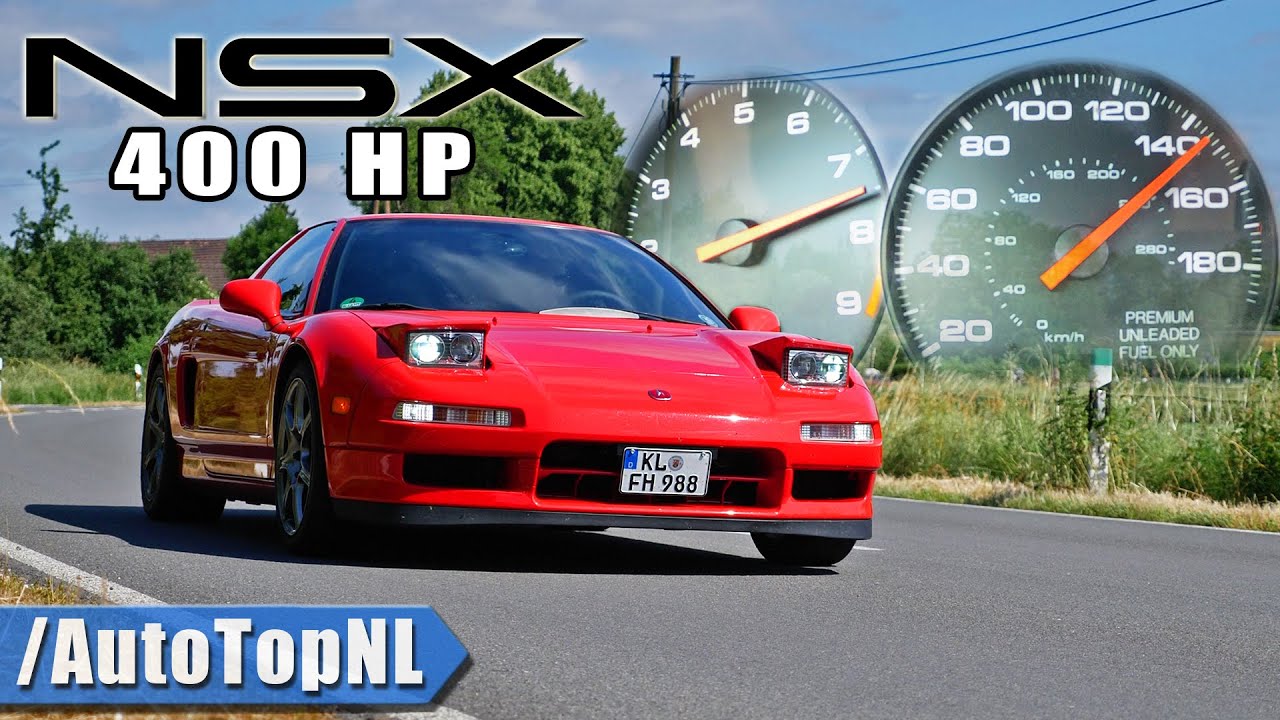 400HP ACURA NSX V6 VTEC SUPERCHARGED 0-230 Acceleration & SOUND by AutoTopNL