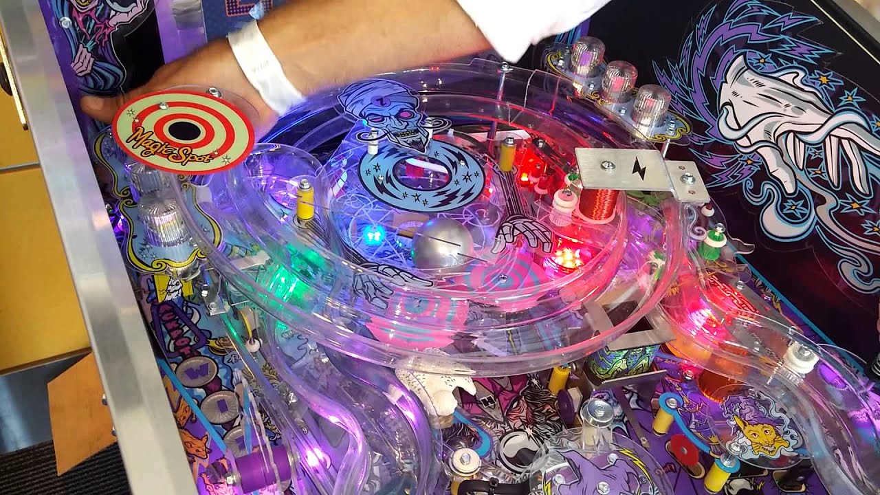 Magic girl Pinball ramp shot